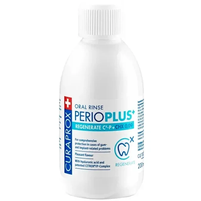 Ustna voda Curaprox Perio Plus Regenerate 0,09 % CHX